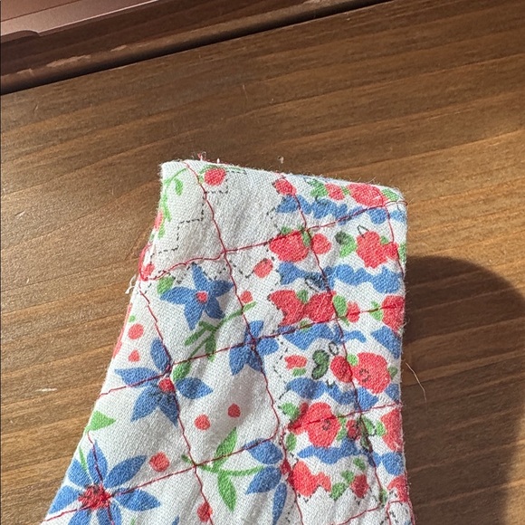 Vintage Nancy B. Quilted Maxi Dress - Picture 9 of 13